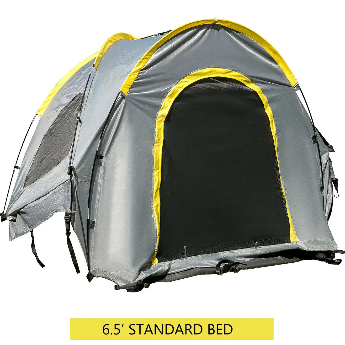 SucceBuy 5-8 FT Waterproof Truck Tent Car Accessories Bed for Full/Mid Size Truck 2-Person Sleeping Capacity for Camping Hiking