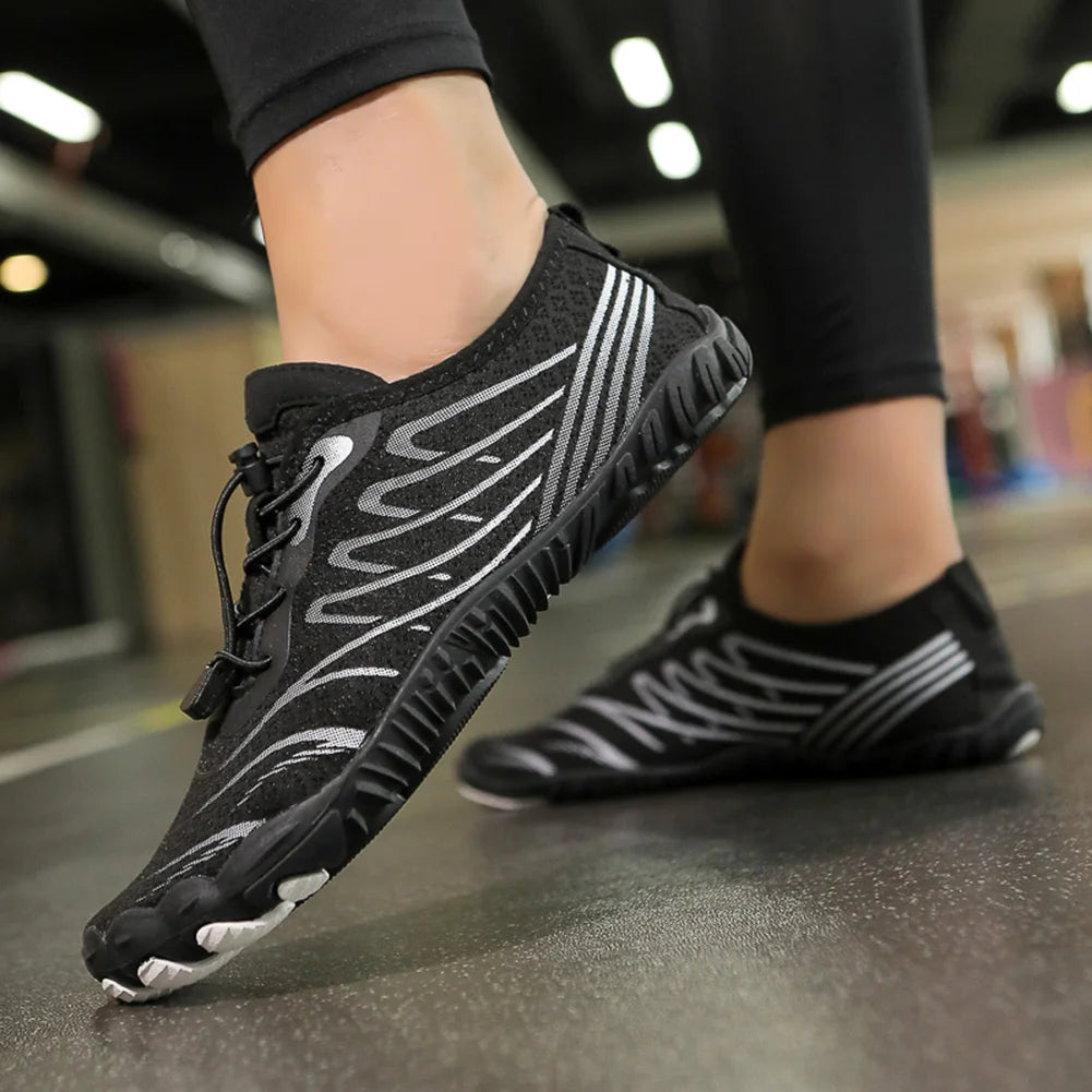 Grounding Shoes with Copper Breathable Aqua Shoes Non Slip Unisex Water Shoes Flexible Lightweight Barefoot Shoes for Men Women