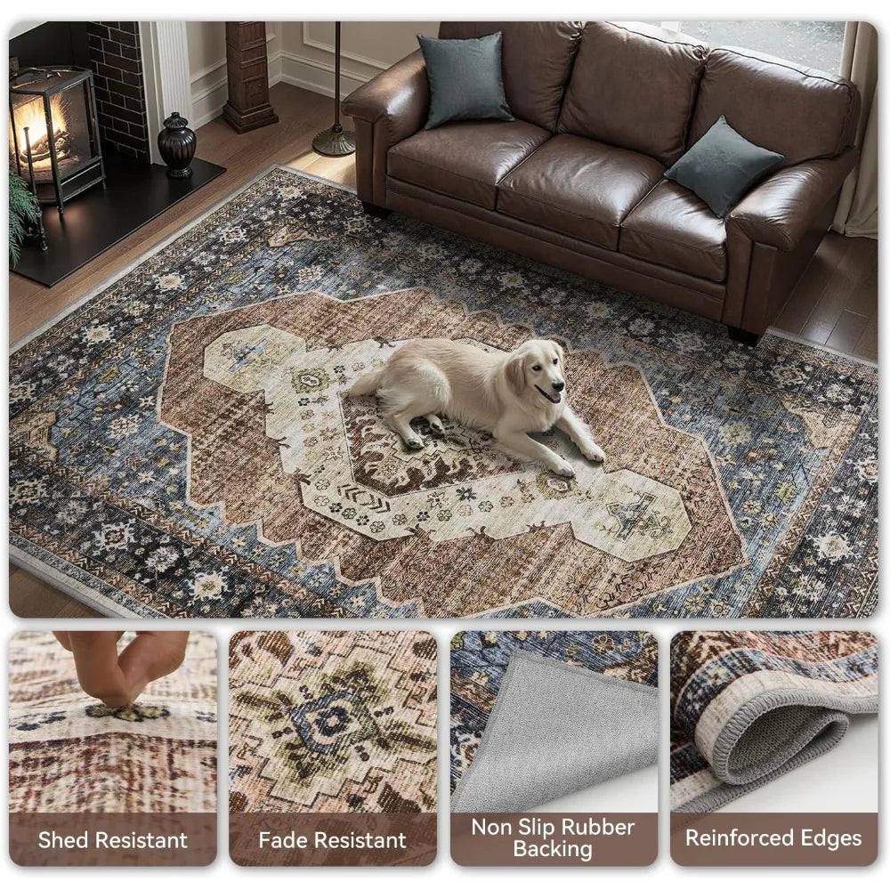 MAXYOYO Folding Sofa Bed, L-Shaped Convertible Sofa Bed with Armrest Foldable Sleeper Couch with Pillow, Portable Fold Out Chair