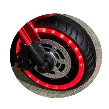 12V7AH Electric Ride-On Motorcycle for Ages 3-6 - w/ Training Wheels, Manual Throttle Control & Glowing LED Wheel Lights