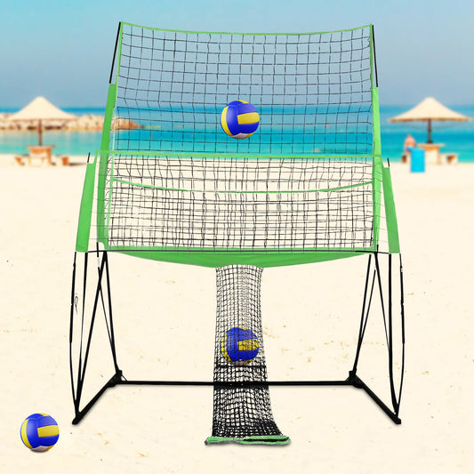 Bymaocar 2.44*3.35M Volleyball Training Net, Nylon Volleyball Practice Net, Volleyball Trainer Equipment Net