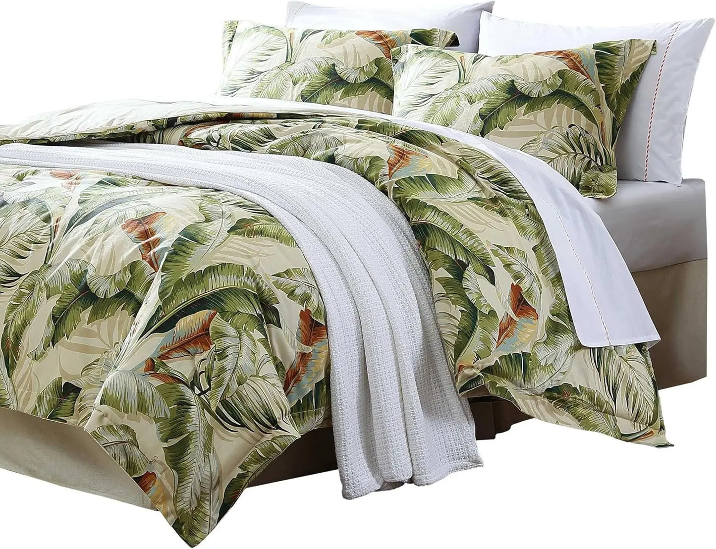 Luxury Cotton Sateen Duvet Cover Set with Matching Shams and Button Closure, All-Season Home Decor