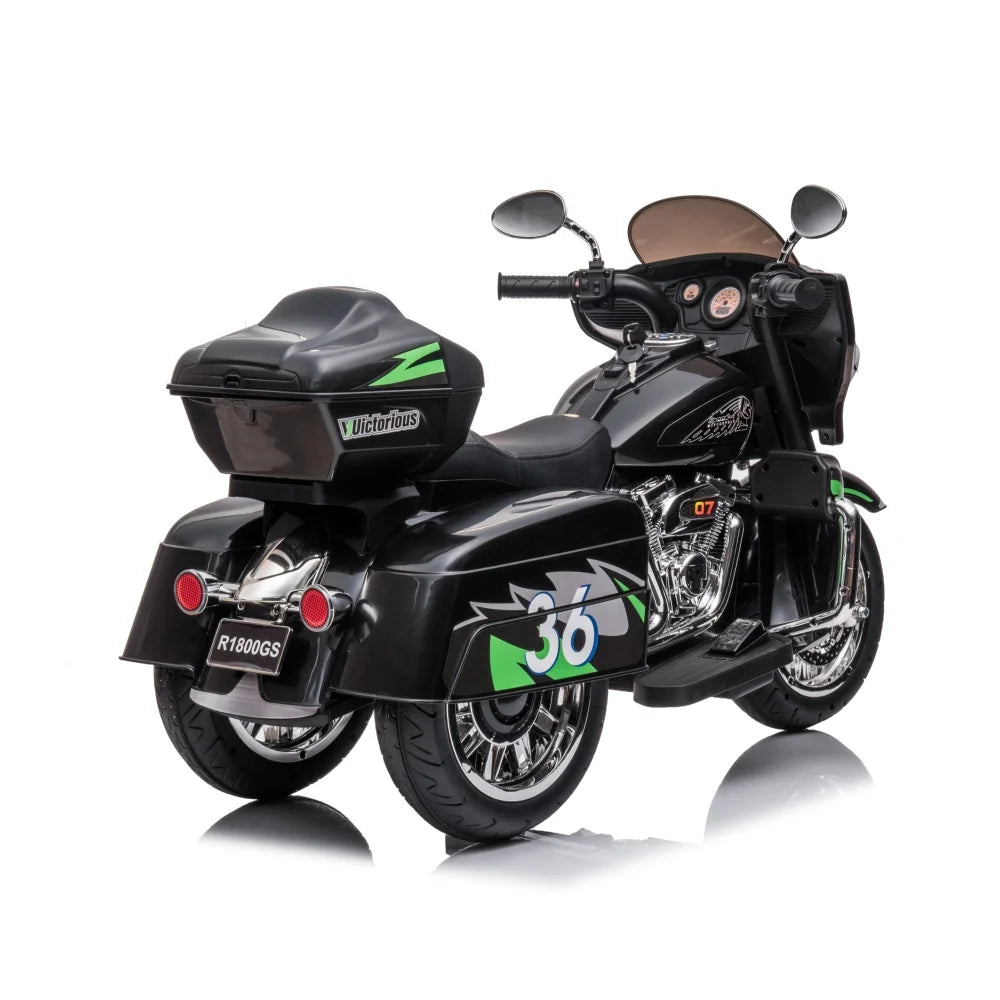 kids ride on motorcycle Electric 12V two seat motorcycle for kids, Motorbike for Kids with Key start