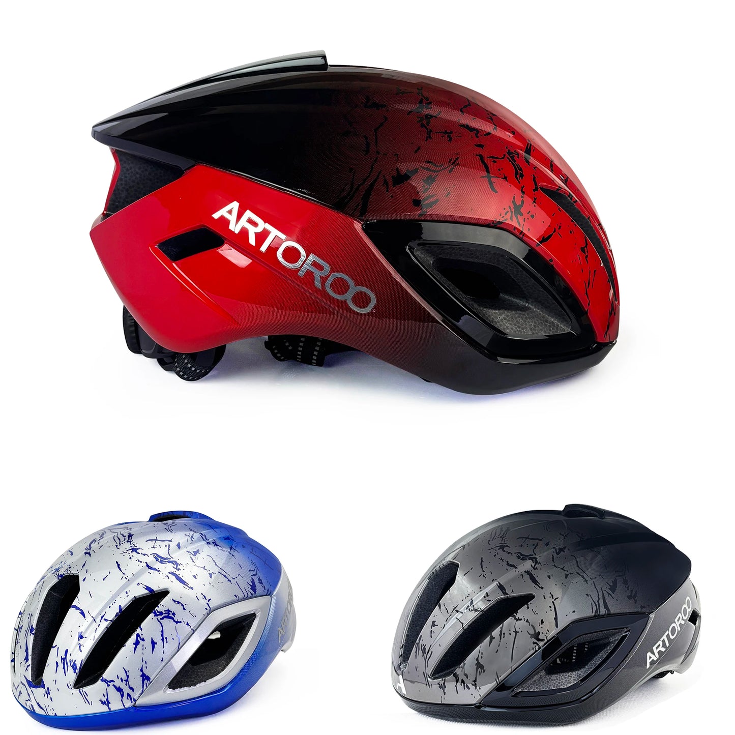 ARTOROO Adult Road Bike Bicycle Helmet for Women and Men, Ultralight aero Large Size Woman Bicycle Cycling Helmet Size Adjustabl
