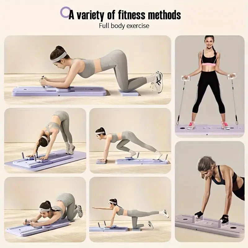Pilates multi-functional fitness board, abdominal exercise board, multi-functional fitness abdominal board