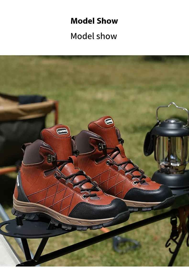 Safety Shoes Men Work Sneakers Indestructible Shoes Puncture-Proof Protective Shoes Work Boots Steel Toe Construction Work Shoe