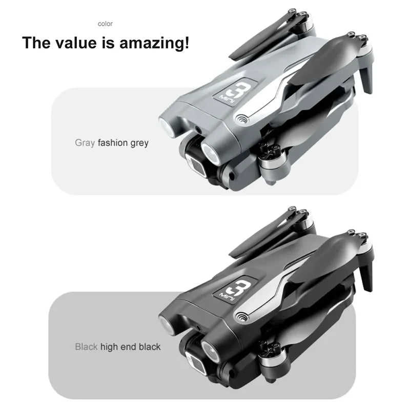 Z908 Pro Max GPS Drone Brushless 8K HD Dual Camera Optical Flow Obstacle Avoidance Foldable Quadcopter RC Distance 9000M
