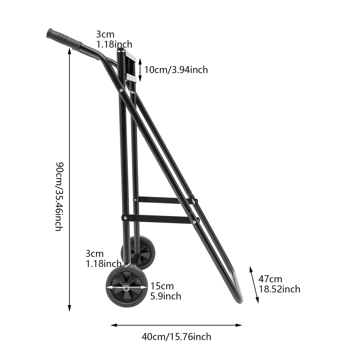 Folding Outboard Boat Motor Cart,154LBS Outboard Boat Motor Stand,  Heavy Duty Boat Motor Trolley,Multi Purposed Motor Stand