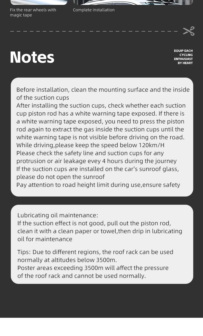 WEST BIKING Car Roof Vacuum Suction Cup Bicycle Racks Cycling Tour MTB Road Bike Quick Release Car Carrier Top Parking Racks