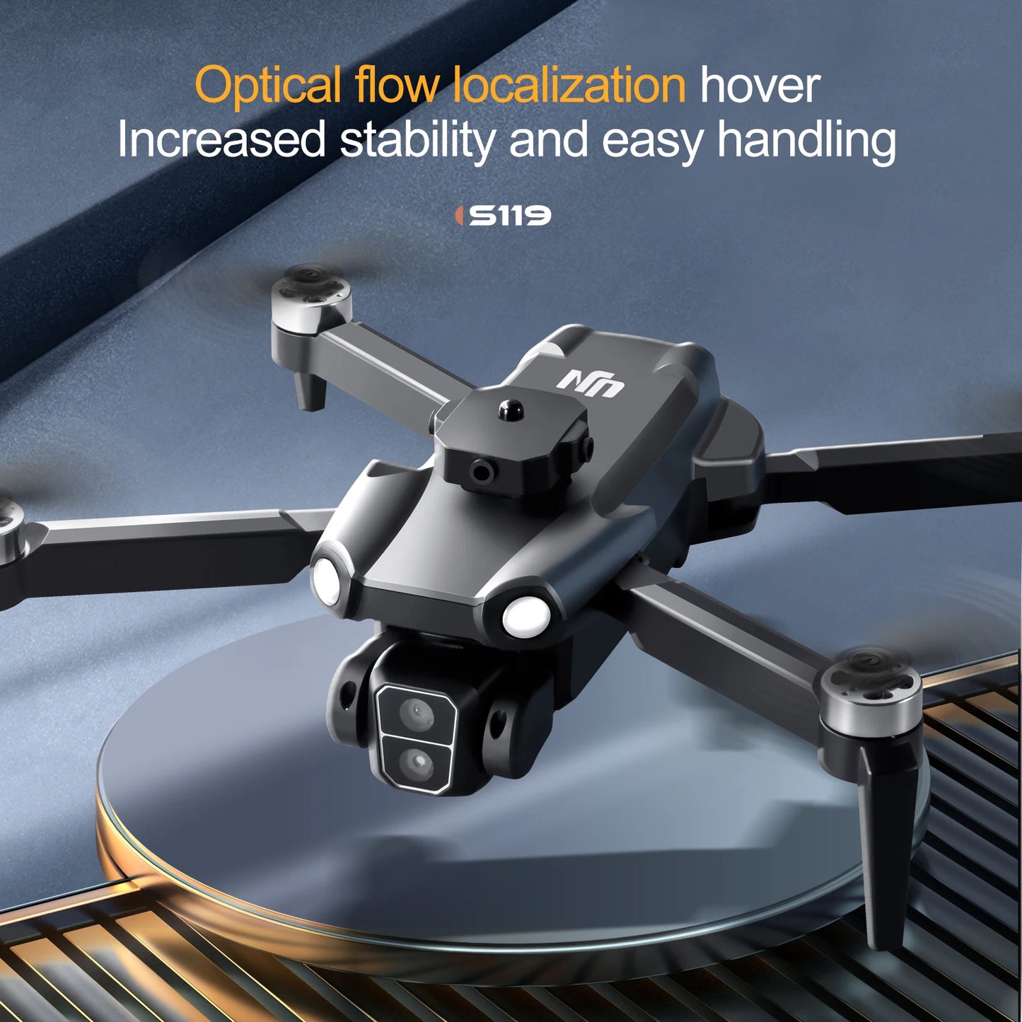 M8 Pro  Drone Professional Mini Dron WIFI Optical Flow Localization 3sided Obstacle Avoidance Quadcopter Toy Gift