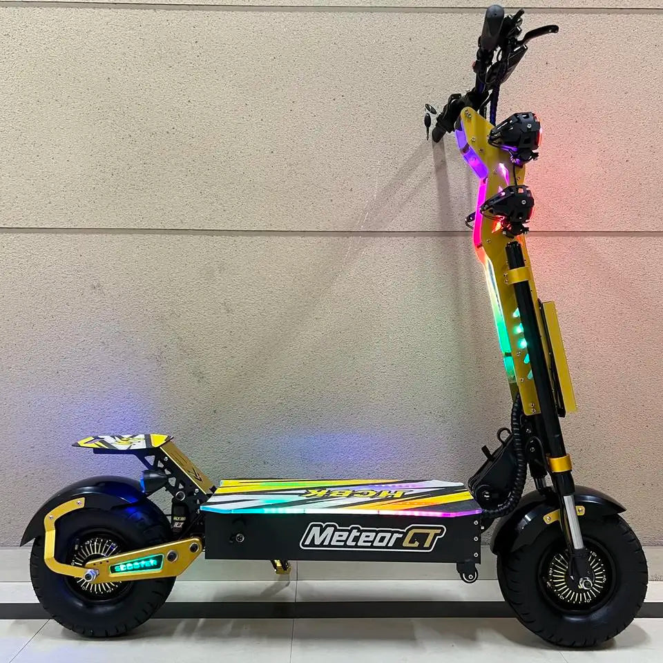 US Warehouse GT-M8 patinete eléctrico 72V50AH Dual Motors 13inch City Wheel Adult Electric Scooter Seat & Trunk Trotinette