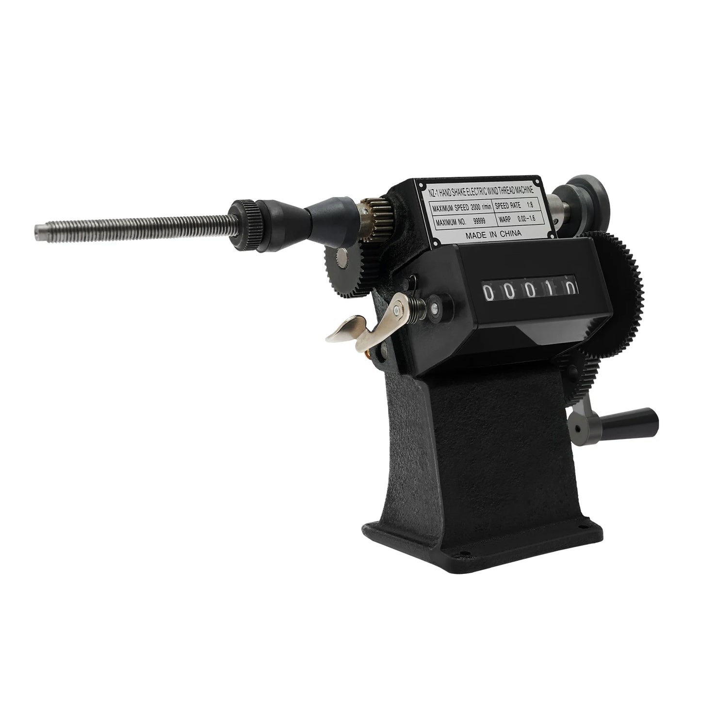 Manual Coil Winder with Counter 0-99999, High Quality Dual Purpose Hand Coil Winding Machine