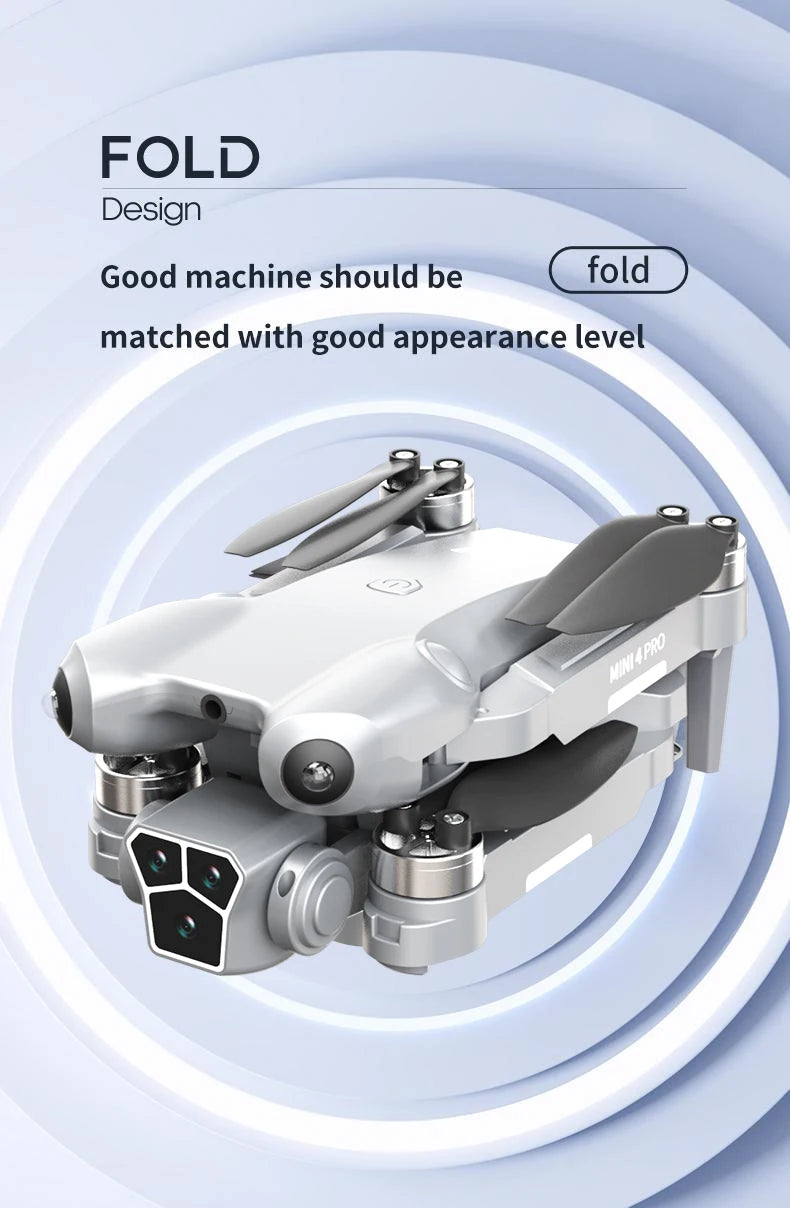 H10 drone, 8K camera intelligent obstacle avoidance, optical flow positioning precise hovering shooting,