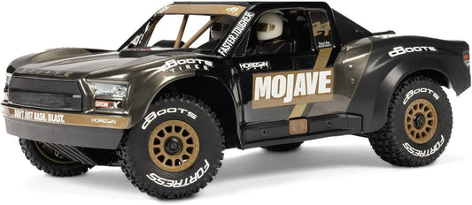 RC Truck Mojave GROM 4X4 223S BLX BRUSHLESS Small Scale Desert Truck RTR (Battery and Charger Not Included) with DSC, Blac