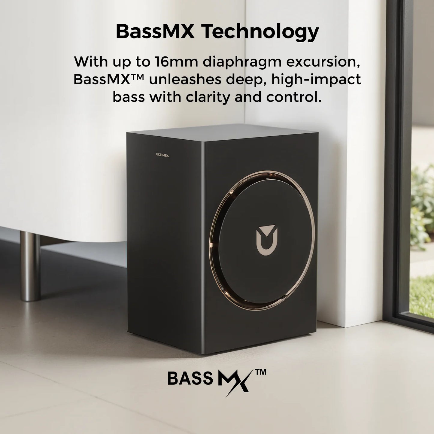 ULTIMEA 460W 5.1.2ch Sound Bar with Dolby Atmos, Surround Sound Home Theater System for TV with 2 Surround Speakers, APP Control