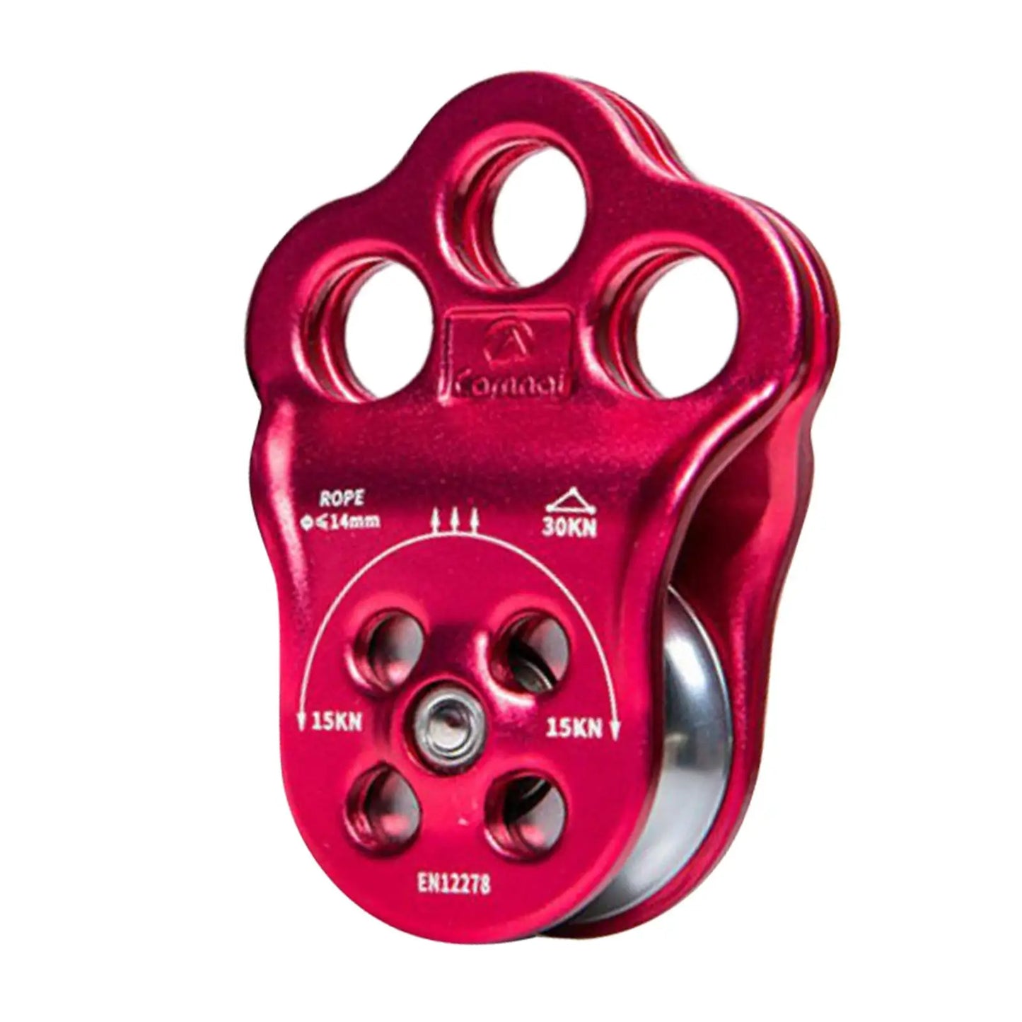 30KN Triple Climbing Hitch Pulley Arborist Tree Rigging Attachment