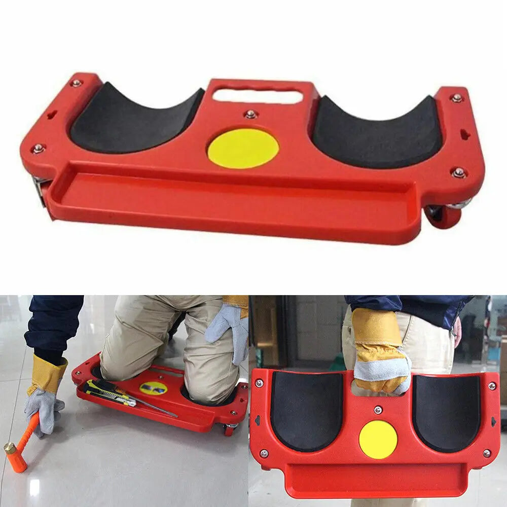 Rolling Knee Pads With Wheels Creeper Used For Tile Work Floor Construction Tool