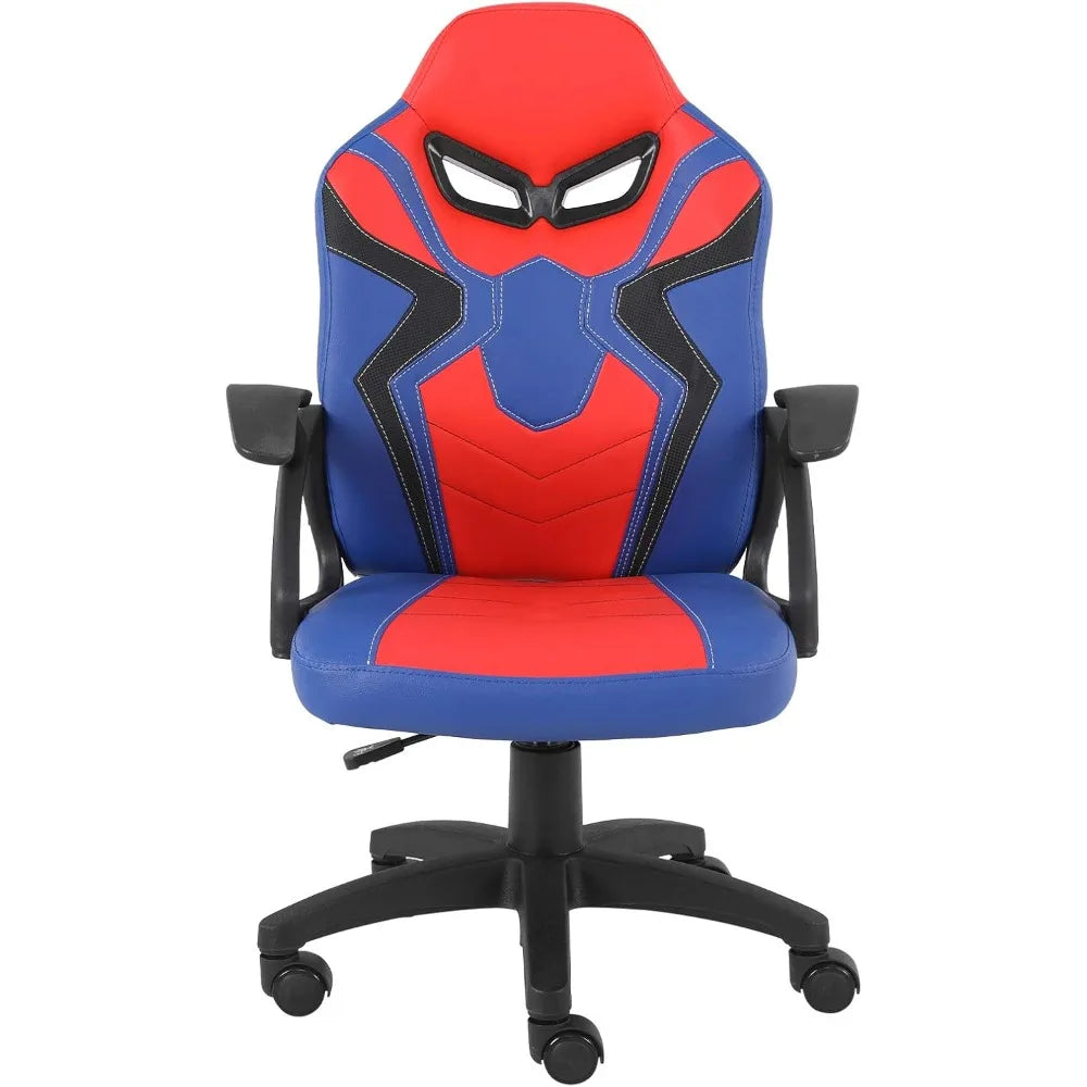 Modern-Depo Gaming Chair for Teenagers Juniors, High Back Ergonomic Swivel Racing Computer Chair, Height Adjustable Students Com