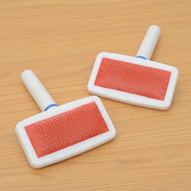 Pet Dog Cat Pin Comb Removes Hairs Brush Remover Supplies for Animal Chiens Dogs Cats Hairbush Grooming and Care Scratching Too