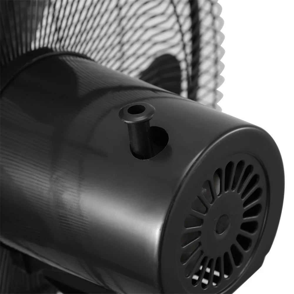 Kitchen Home Office 16 Inch Pedestal Standing Fan Adjustable Height and Tilt Floor Fan For Living Room Bedroom