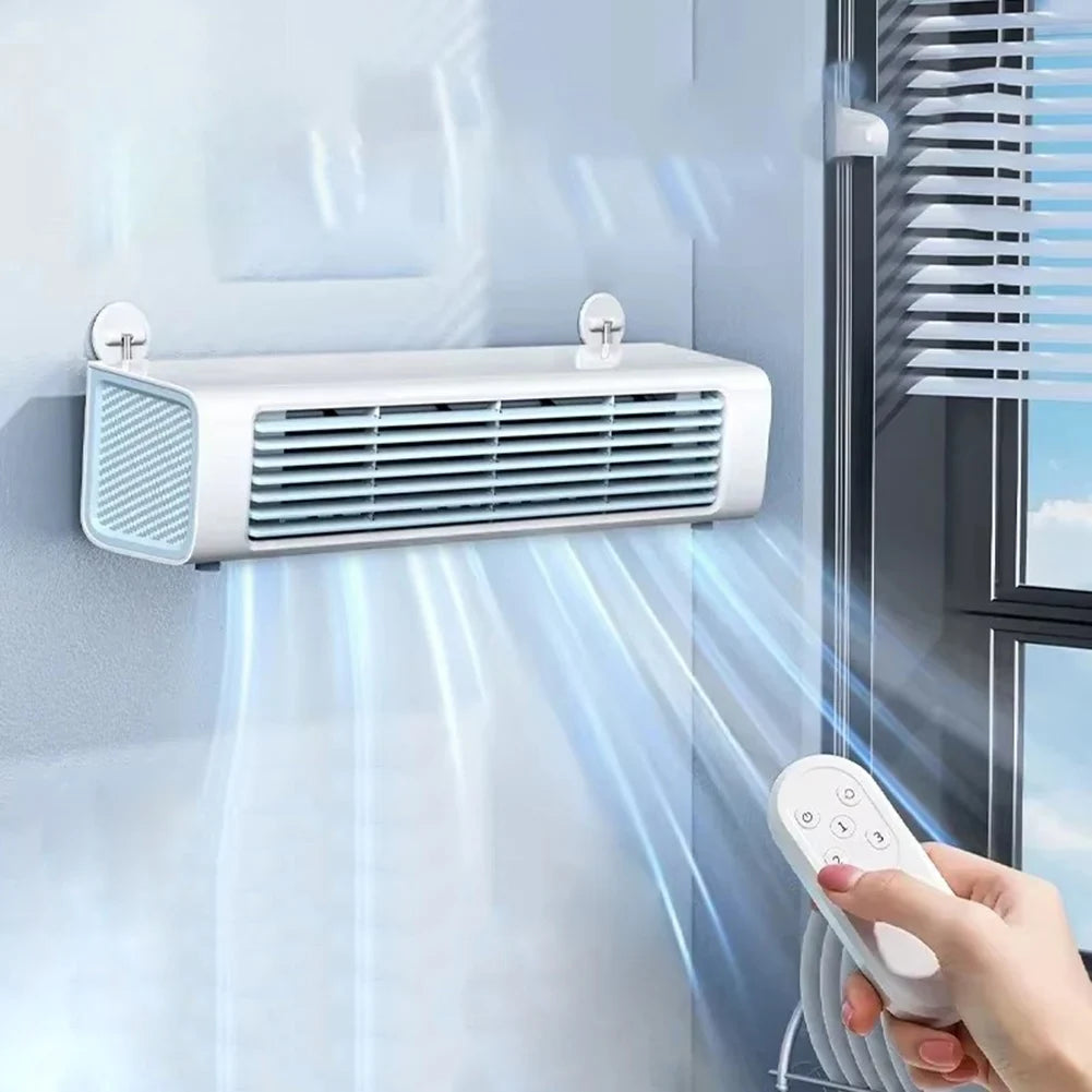 Leafless  Fan Remote Control Strong Wind Electric Fan LED Desktop Standing Fan for Bedroom Living Rooom Bathroom