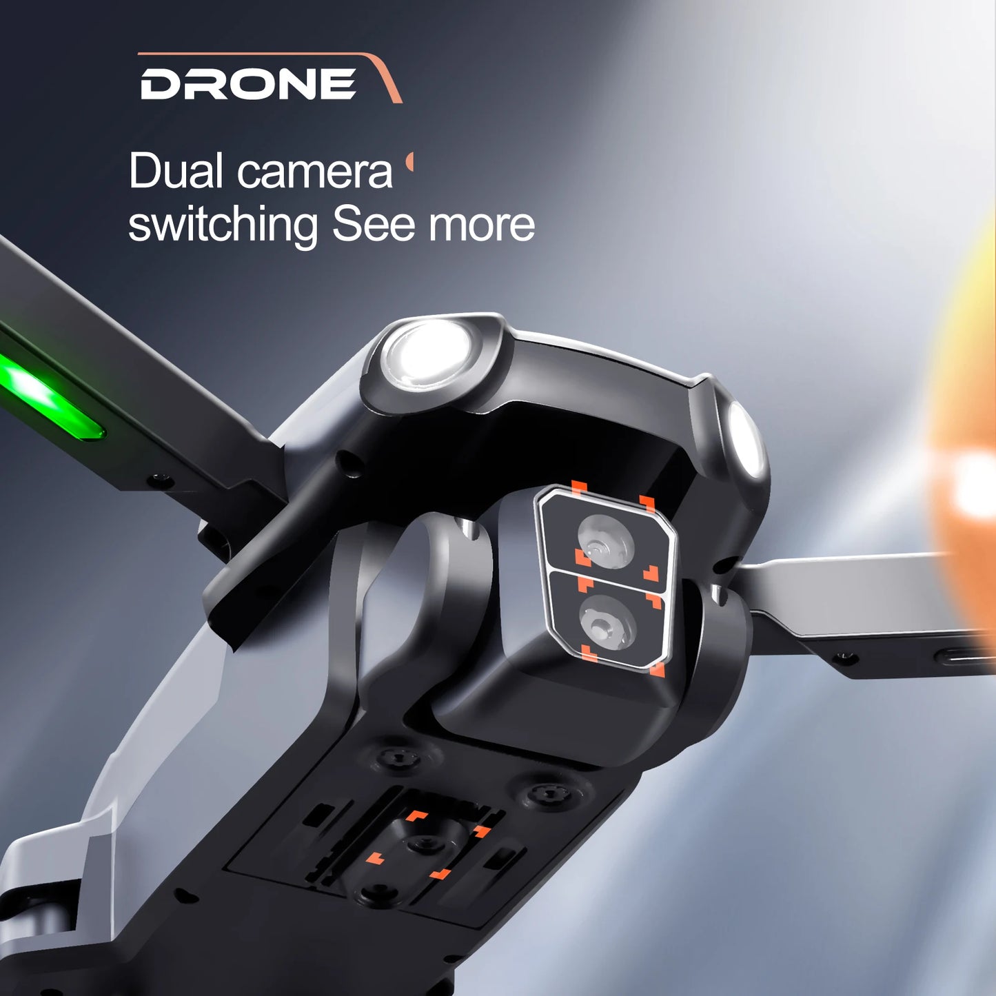 M8 Pro  Drone Professional Mini Dron WIFI Optical Flow Localization 3sided Obstacle Avoidance Quadcopter Toy Gift