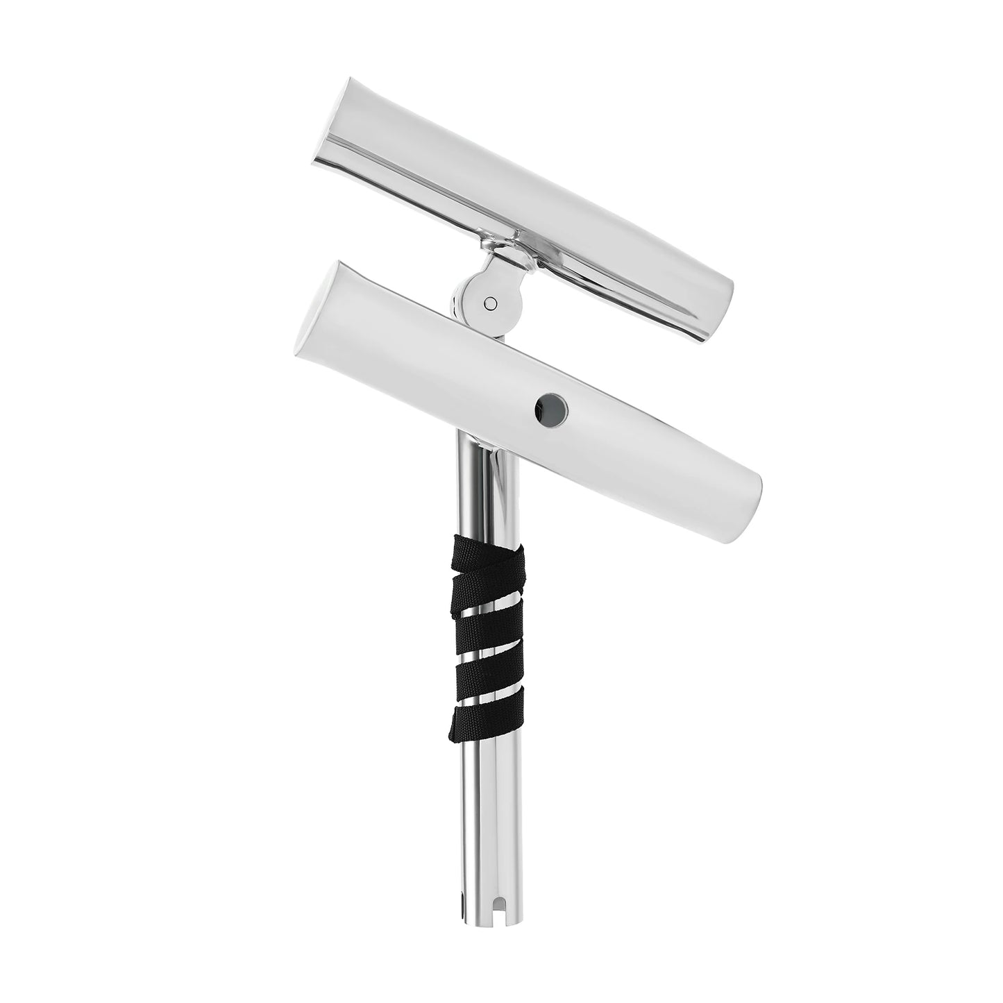 2X Boat Double Angle Fishing Rod Holder Stainless Steel Outrigger Adjustable