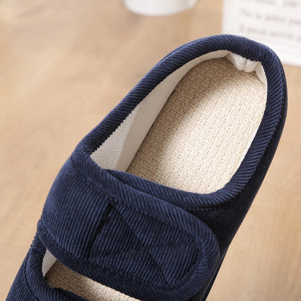 Diabetic Shoes Open Toe Diabetic Slippers Adjustable Elderly Sandals Breathable Orthopedic Footwear for Women and Men