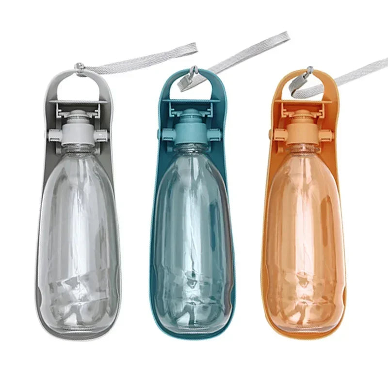 Portable Dog Water Bottle For Small Large Dogs Foldable Lightweight Drinking Bowl Outdoor Travel Walking Running Puppy Supplies