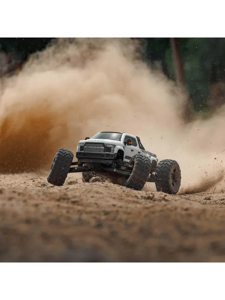 RC Truck Big Rock 6S 4WD BLX 1/7 Monster Truck RTR (Battery and Charger Not Included) White, ARA7612T3