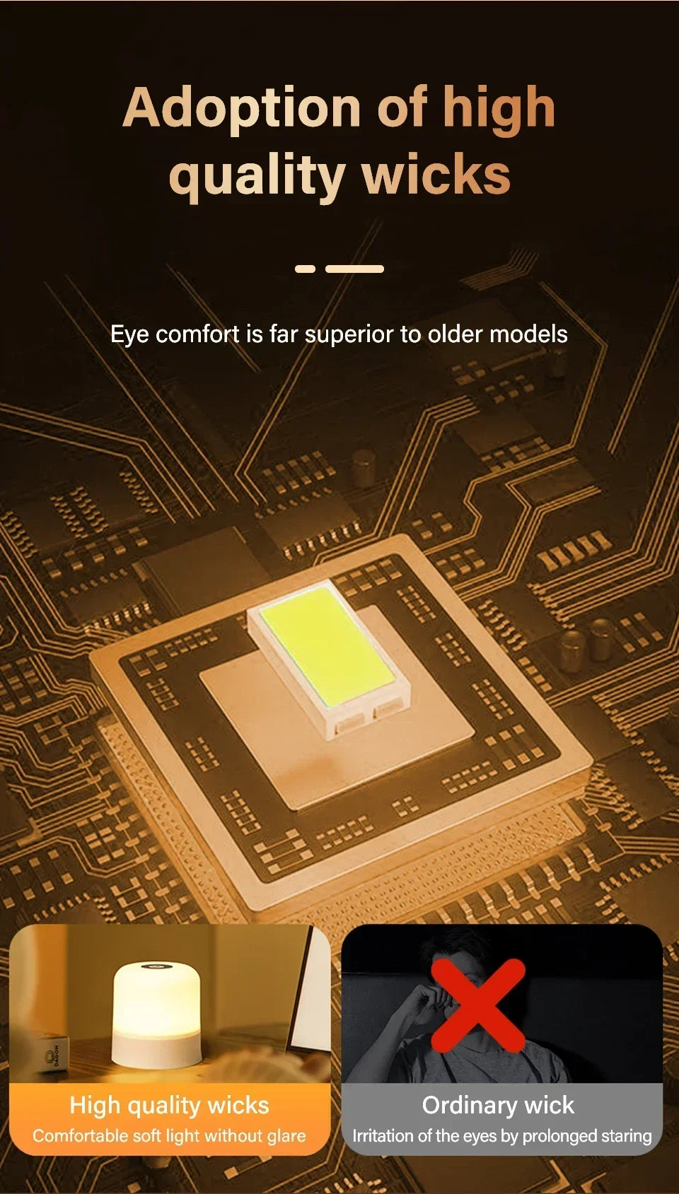 Rechargeable Led Night Light with Remote Control Touch Switch Table Lamp for Reading Bedroom White RGB Color Dimmable Portable