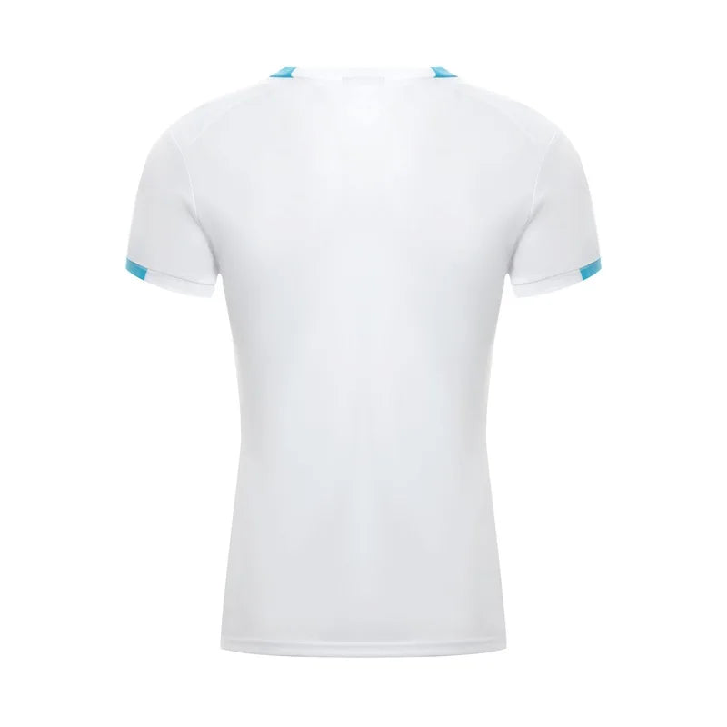 Men s Breathable Quick Dry T-Shirt with Stylish Print Short Sleeve Round Neck  Fit Sports Top in Plus Size