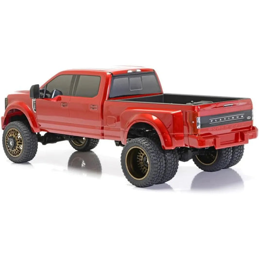 Wheel Edition 4WD RTR Truck, All-Terrain, Water-Proof for RC Hobbyists, Red Candy Apple