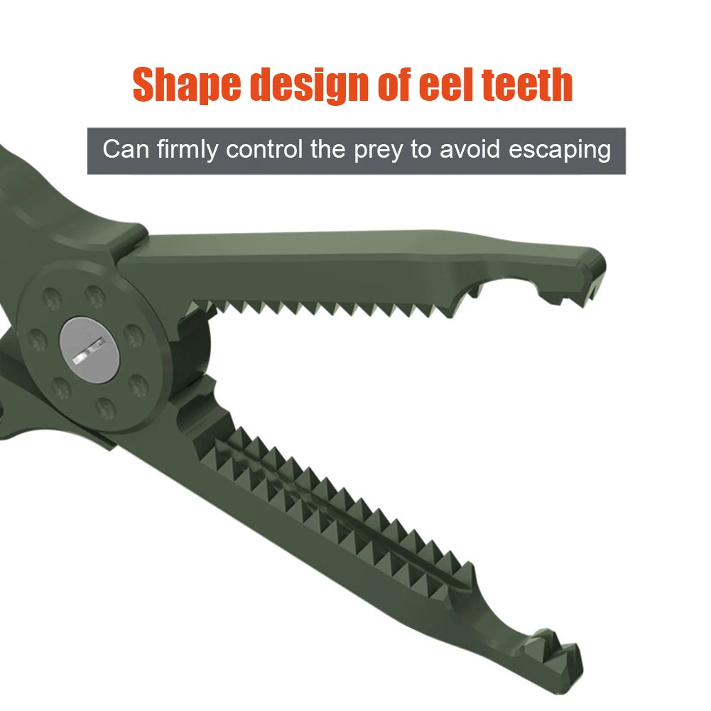 Fish Grip Fishing Plier Adjustable Fish Line Cutter Scissors Multifunction Fishing Body Clamp Fishing Accessories