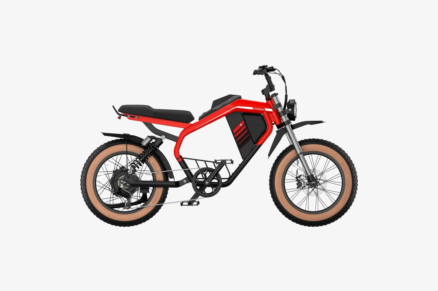 Electric Off-Road Bike Luckeep M5 Max 20x4" 2000W,37.5Mph,80Mile,52V 20Ah,7 Speed, Wide Tire All Terrain E-Bike,New