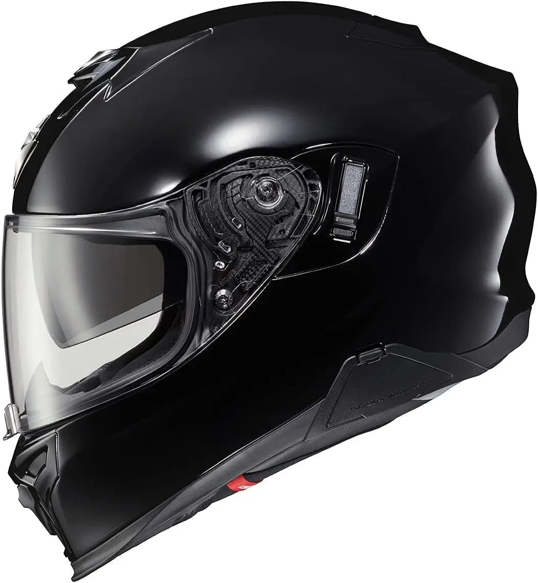 T520 Full Face Dual Sport Street Motorcycle Airfit Helmet with Bluetooth Ready Speaker Pockets DOT ECE Approved Adult Unisex