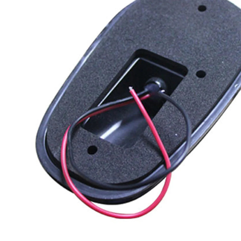 5Pcs Amber 9 LED Top Clearance Running Light 12V/24V Cab Roof Top Marker Running Light IP68 Waterproof for Pickup Trucks SUV