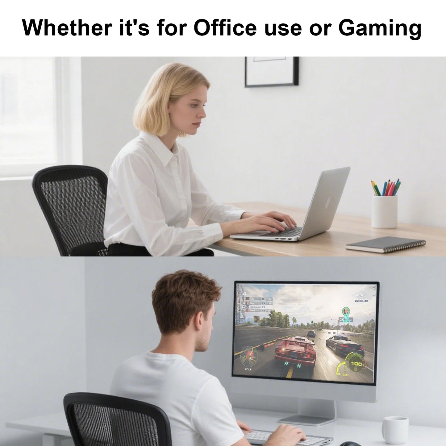 Adjustable Desk Swivel Chairs Computer Chair Recliner Chair Home Furniture Ergonomic High Back Mesh Chair For Office Living Room