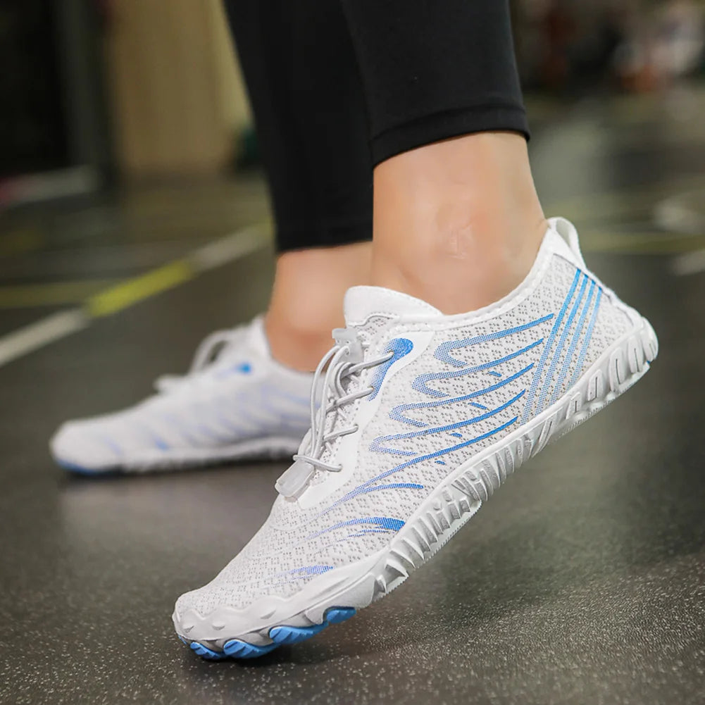 Grounding Shoes with Copper Breathable Aqua Shoes Non Slip Unisex Water Shoes Flexible Lightweight Barefoot Shoes for Men Women