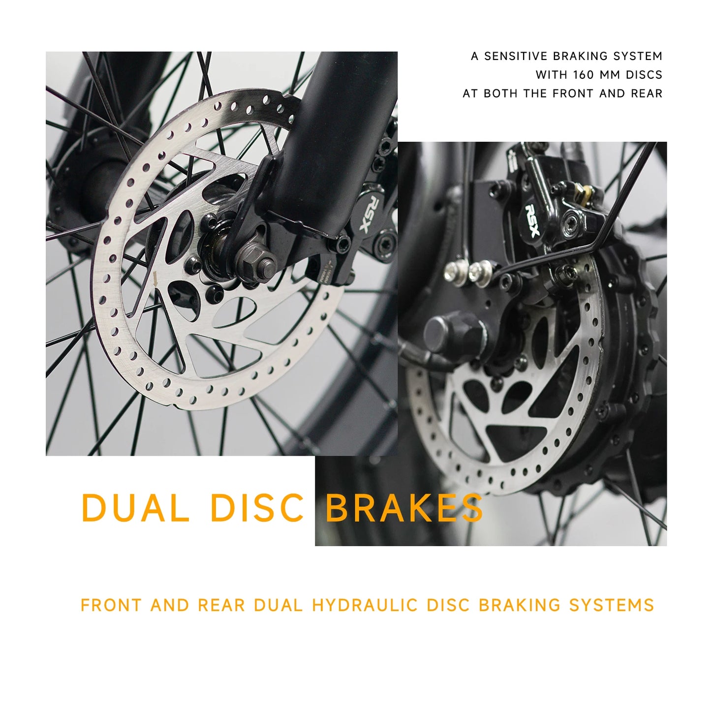 20" Electric Motorcycles Mountain fat tire E Bike for Adults, 1000W Peak Motor Ebike 29Mph 35Miles 48V 15.6AH Electric Bicycle