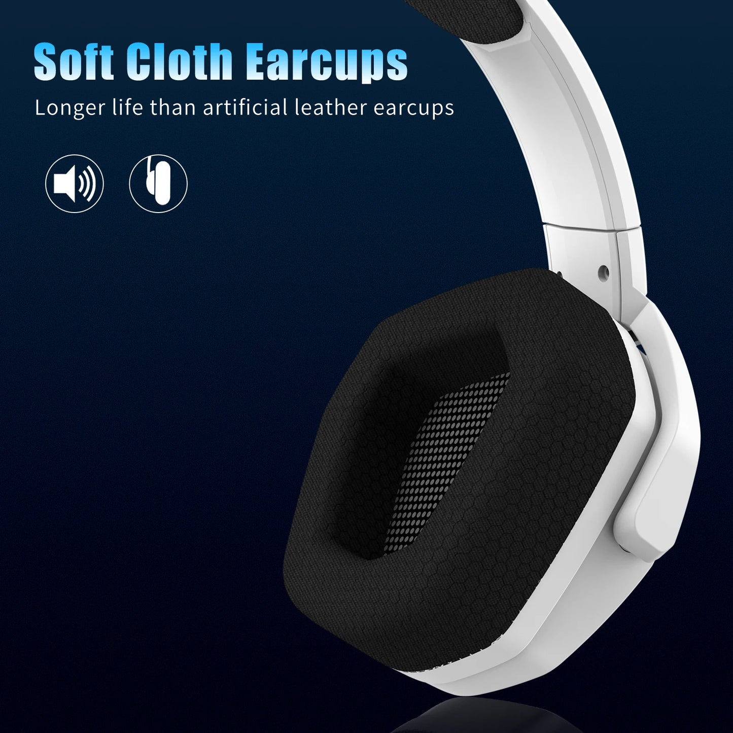 NUBWO G06 2.4G Dual Wireless Gaming Headset 5ms Low Latency