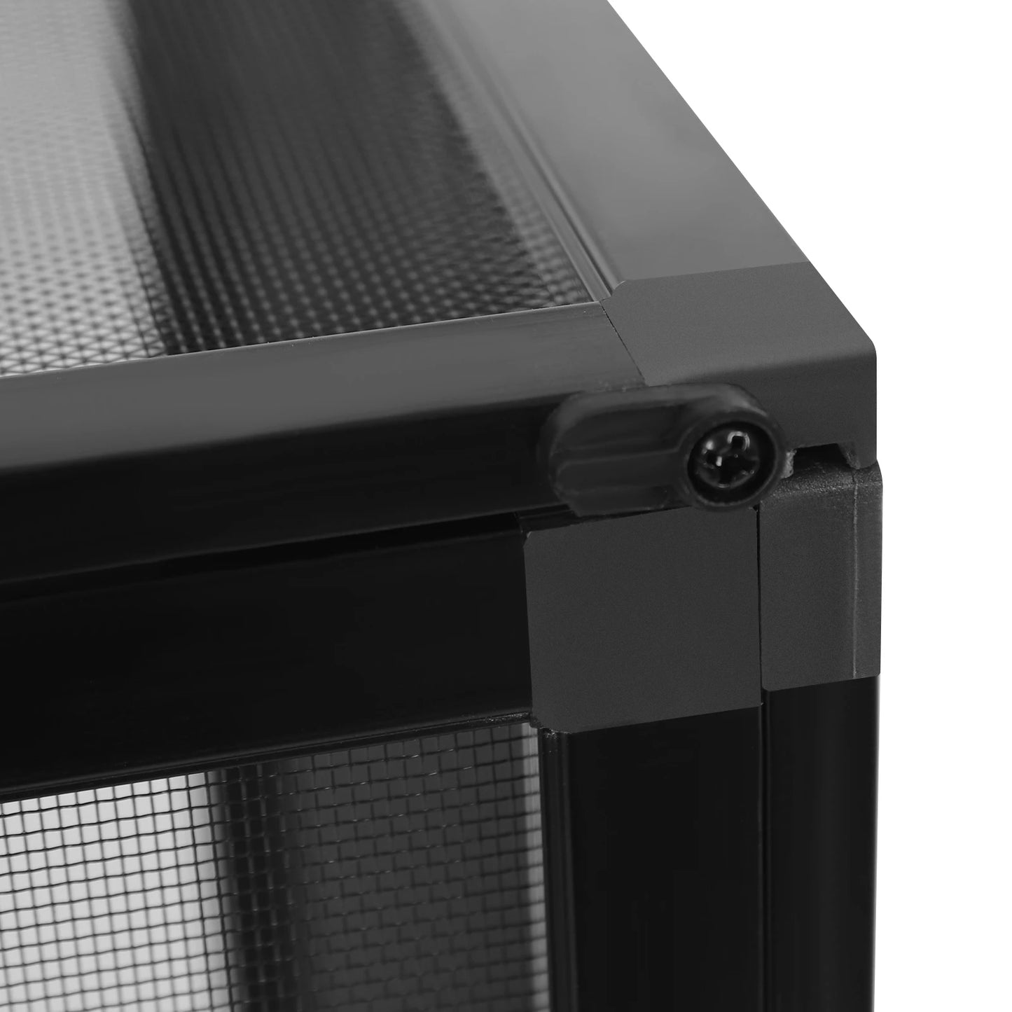 Micro Habitat Terrarium Enclosure, Rectangular Freestanding Reptile Feeding Box, Reptile Pet Feeding Net Box Black 20kg