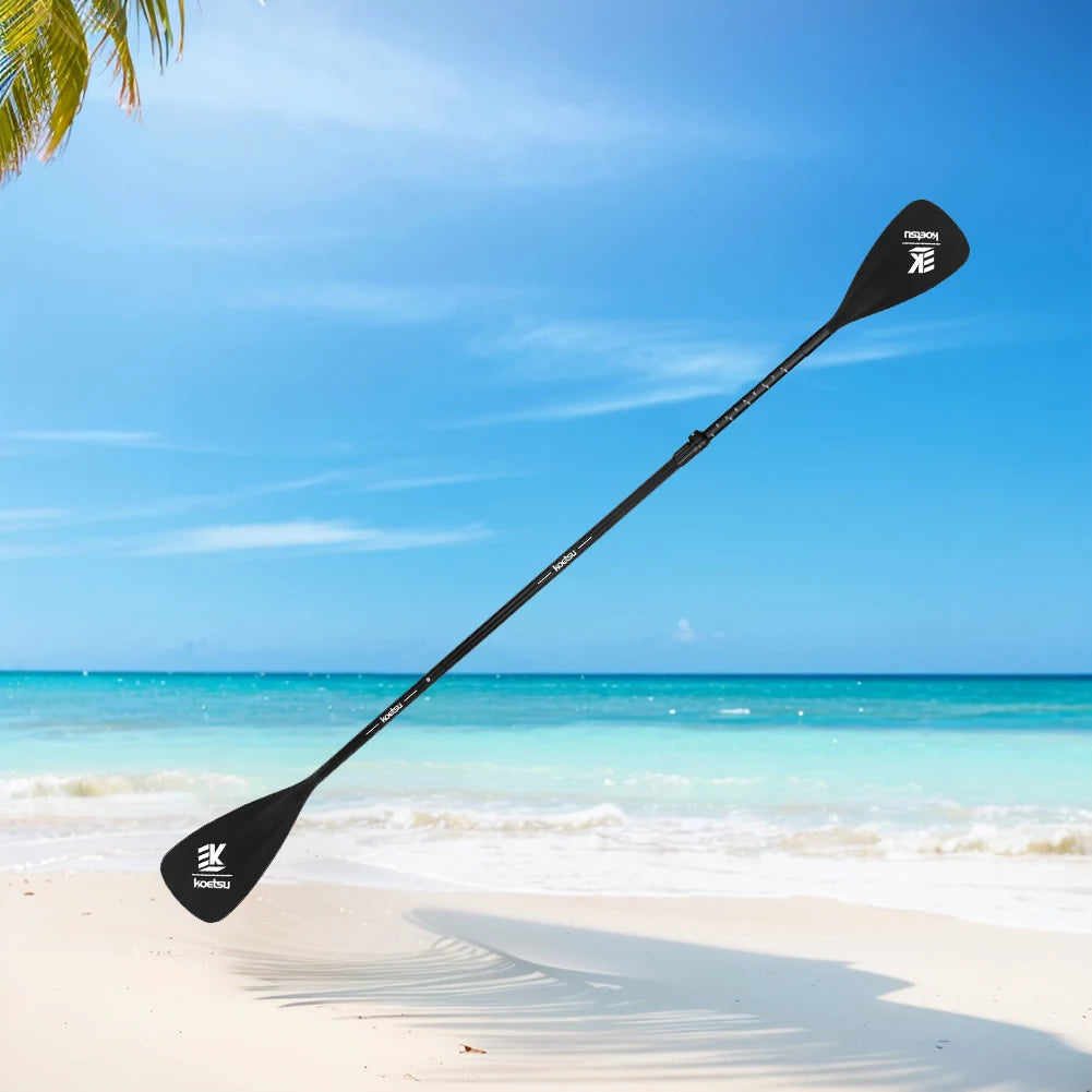 Aluminum Alloy Detachable SUP Paddle Three Piece Adjustable Kayak Canoe Paddle