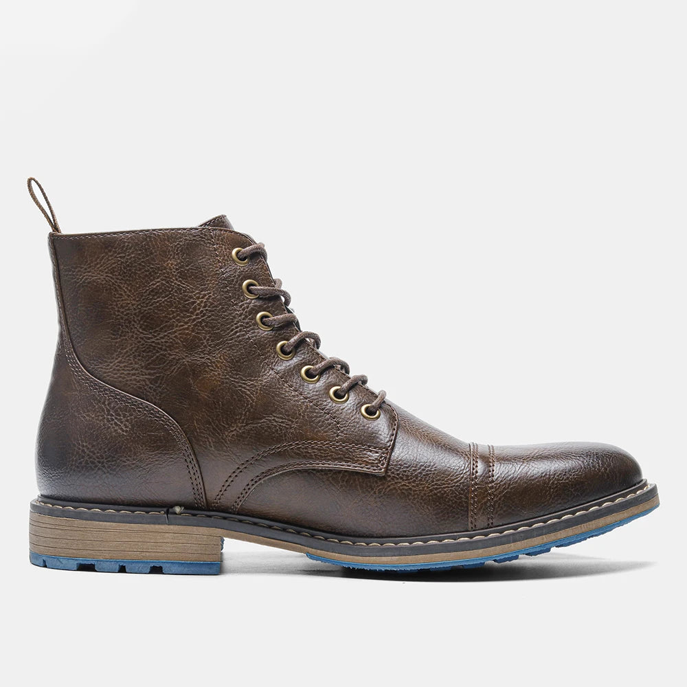 Men Ankle Boots Fashion Brand Comfortable Casual Men Boots