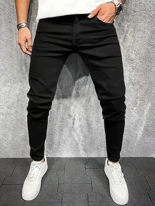 Slim-fit Men'S Washed Jeans