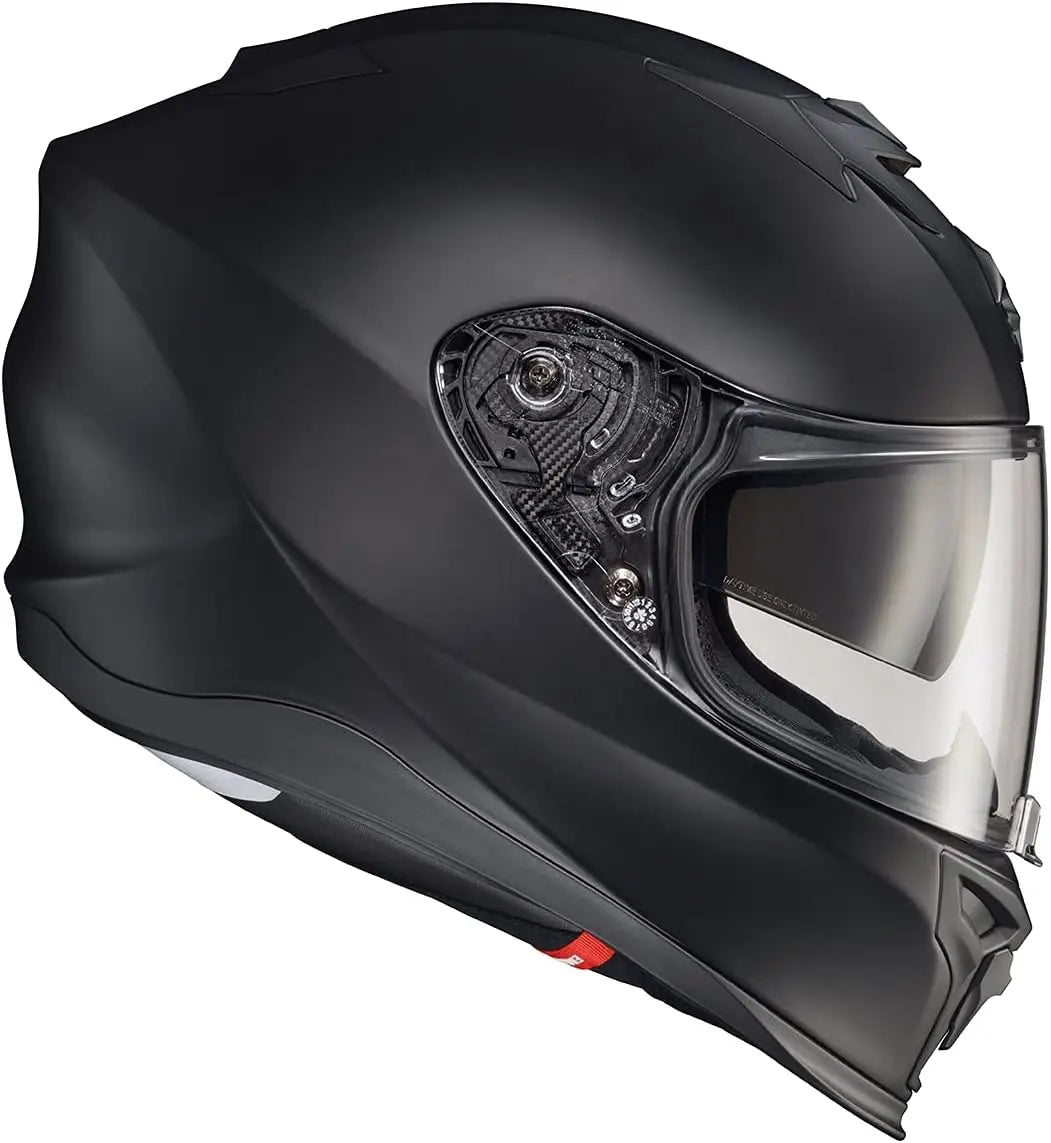 T520 Full Face Dual Sport Street Motorcycle Airfit Helmet with Bluetooth Ready Speaker Pockets DOT ECE Approved Adult Unisex