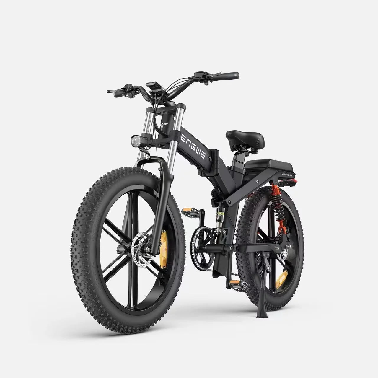 ENGWE X26 E Bike Folding 1000W Motor 48V29.2AH All-terrain Electric Bike