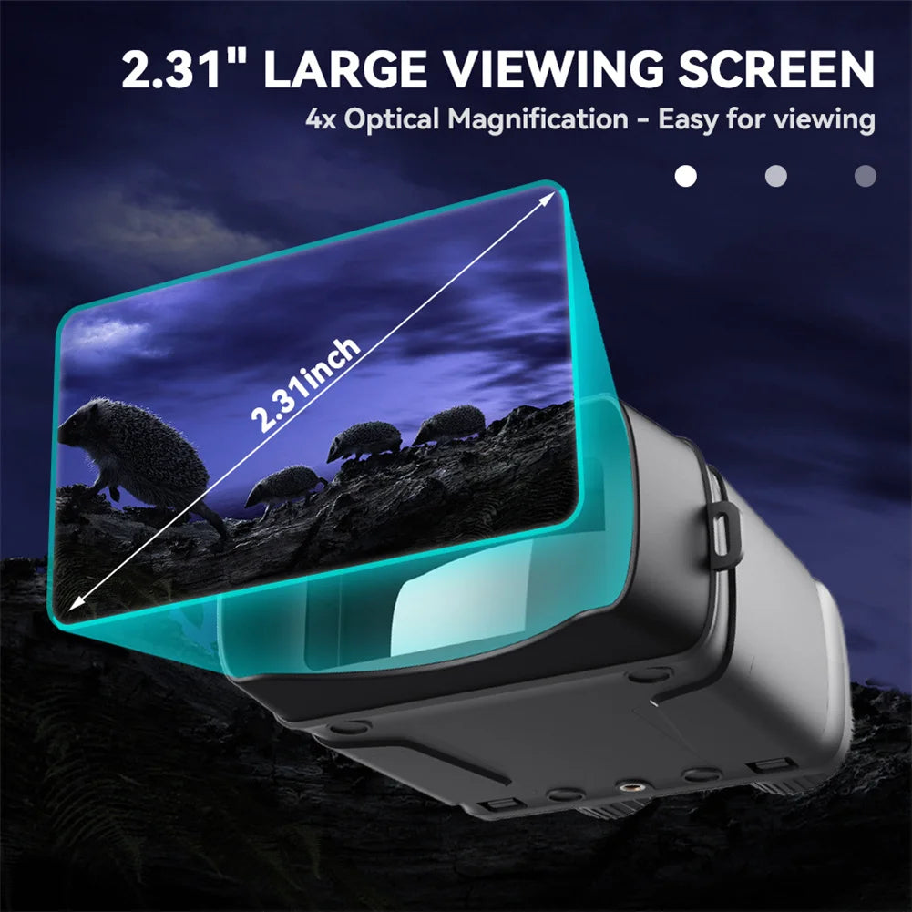 Night Vision Goggles Digital Night Vision Binoculars 1080p Infrared Night Vision Goggles for Hunting Camping Travel