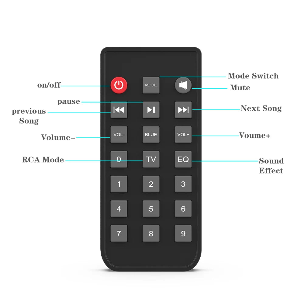 Home Theater Sound System Bluetooth Speaker Computer Speakers  TV Soundbar Box Subwoofer Radio Music Center Boom Box Colum