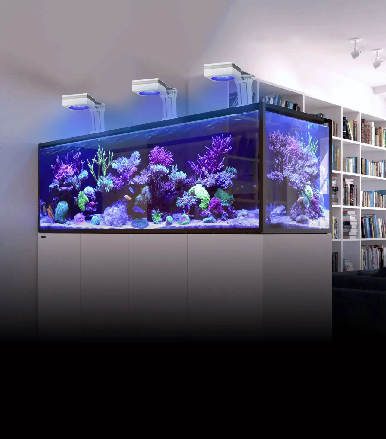 PopBloom Hertz RL90 Full WiFi Spectrum Programmable Sunrise/Sunset 100W Saltwater Aquarium LED Reef Lighting